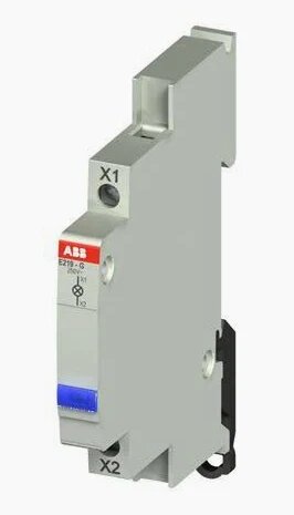 ABB Ενδεικτικη Λυχνια Ραγας Led Μπλε E229g