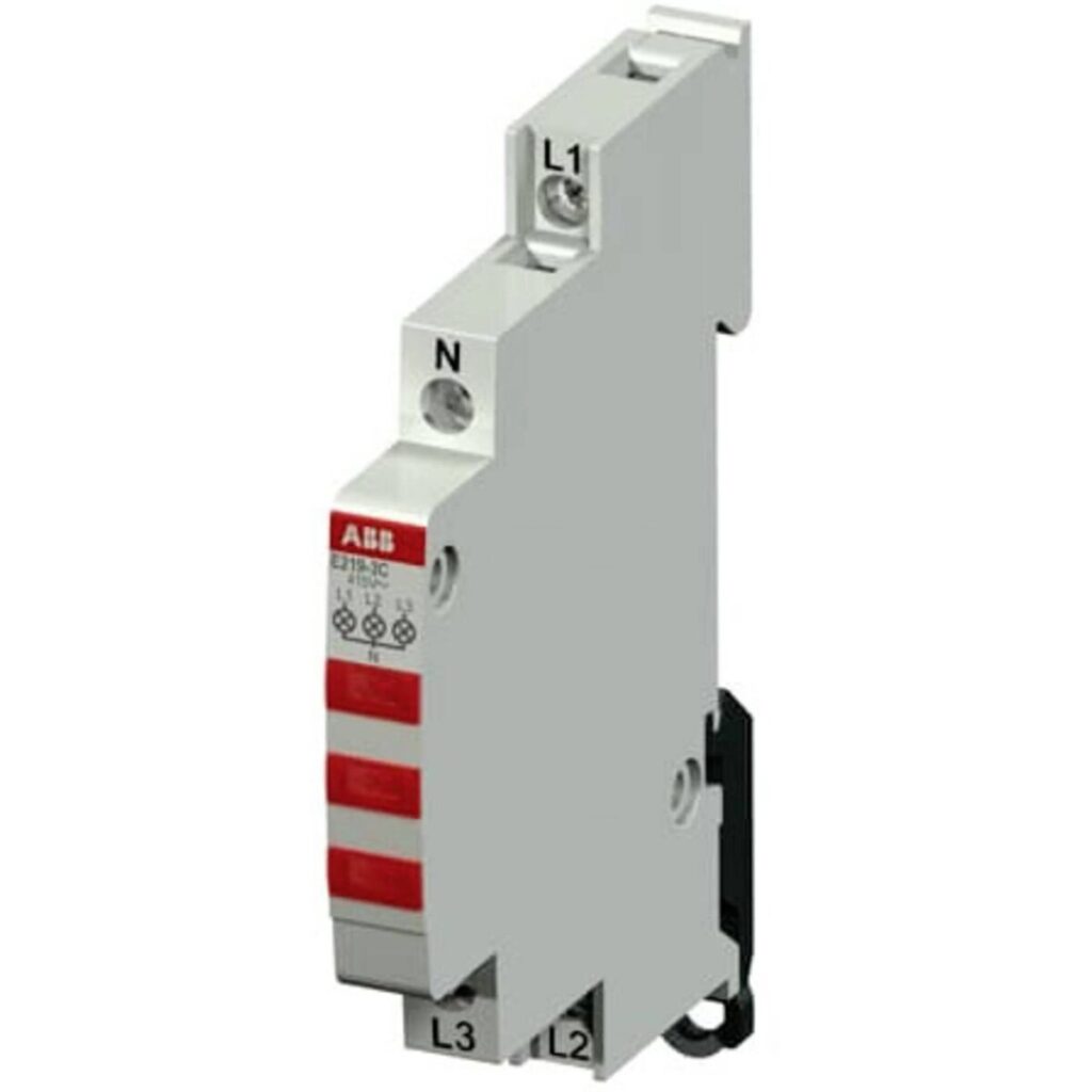 ABB Λυχνια Ραγας Led Τριπλη Κοκκινη E2193c